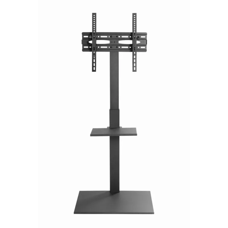 Suporte de chão para TV GEMBIRD TVS-55T-02 para televisores de 32–55 polegadas, aço, altura 600 mm, VESA 100x100–400x400, carga máxima 35 kg