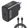 Carregador rápido Rebeltec USB-C RBLAKT00026 45W para portáteis e telefones