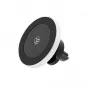 Carregador de automóvel sem fios Tellur WCC2 magnético certificado Qi – suporte magnético para telemóvel para carregar no automóvel