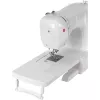 Máquina de costura Singer 6699, eletrónica, branca, rosa