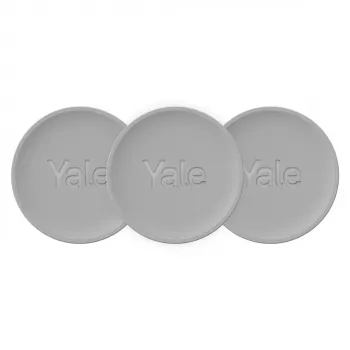 Yale Dot pack de 3, prateado