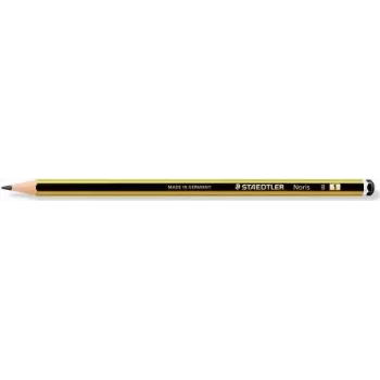 STAEDTLER Noris - B - Preto - Amarelo - Alemanha - PEFC - 2 mm - 12 unid.