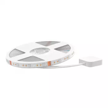 Fita LED Meross MSL320CPHK 5 m RGBWW Wi‑Fi, endereçável RGB + branco quente