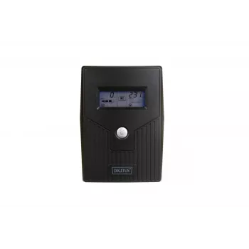 Unidade de alimentação ininterrupta DIGITUS DN-170064-LCD-B 800VA 480W Line-Interactive com LCD