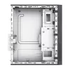 Akyga AK-302-01BL caixa de PC SFF, Micro-ATX / Mini-ITX, USB-C + 2x USB 3.0 + USB 2.0, sem fonte de alimentação, preto