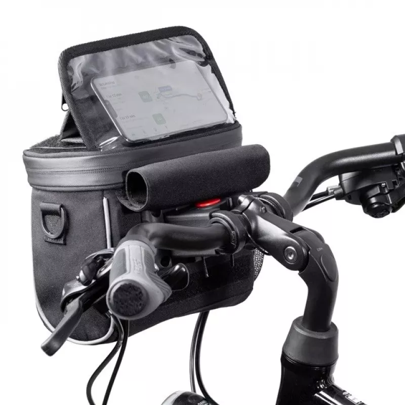Bolsa frontal de bicicleta Triton WBHBB-01 — 4 L, poliéster/EVA/TPU, 205×125×185 mm