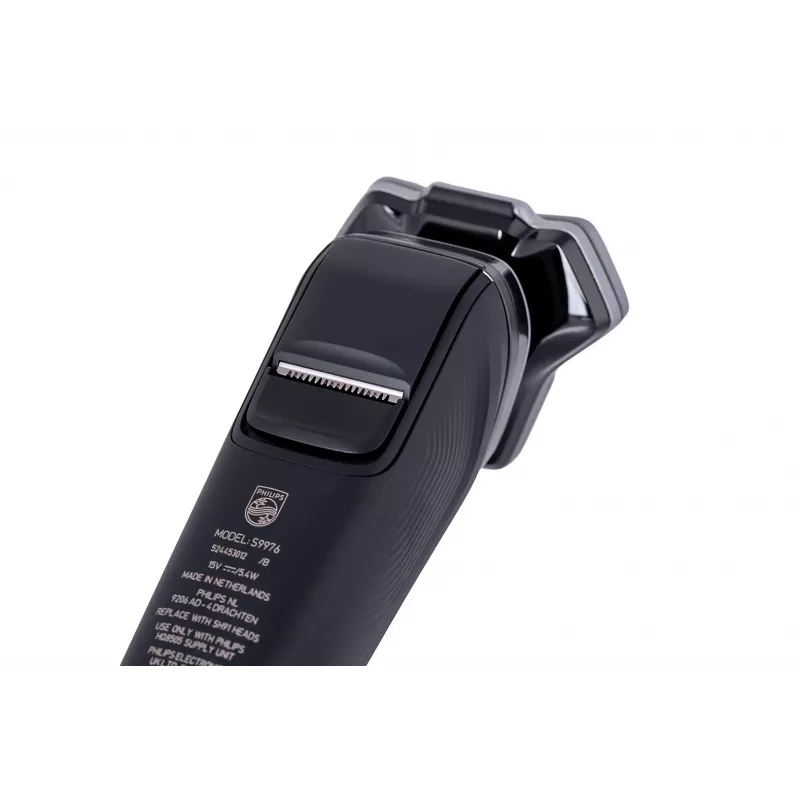 Máquina de barbear Philips SHAVER Series 9000 S9976/55 homem máquina de barbear rotativa aparador preto