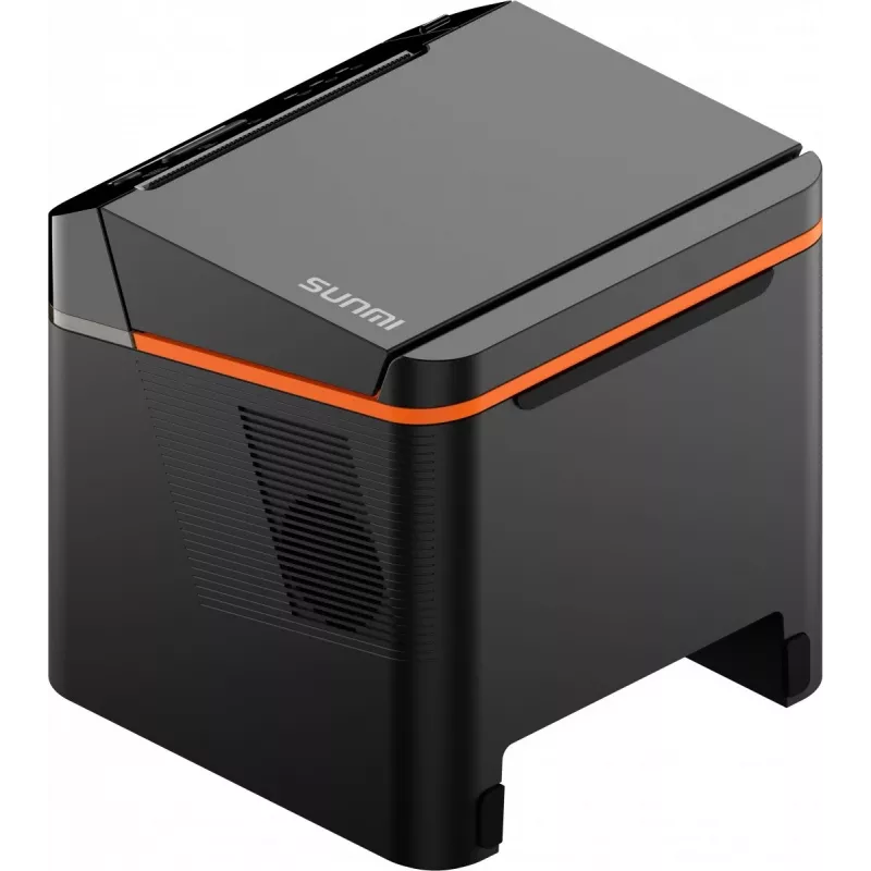 SUNMI C04020020 impressora de talões 80 mm Kitchen Cloud Printer, térmica, com cortador, USB-C, Bluetooth, Ethernet, Wi-Fi, preta
