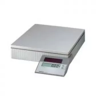 MAULparcel S balança solar para encomendas, capacidade: 50 kg, cor: cinzento plataforma de pesagem: (L)30 x (A)30 cm (17450-82)