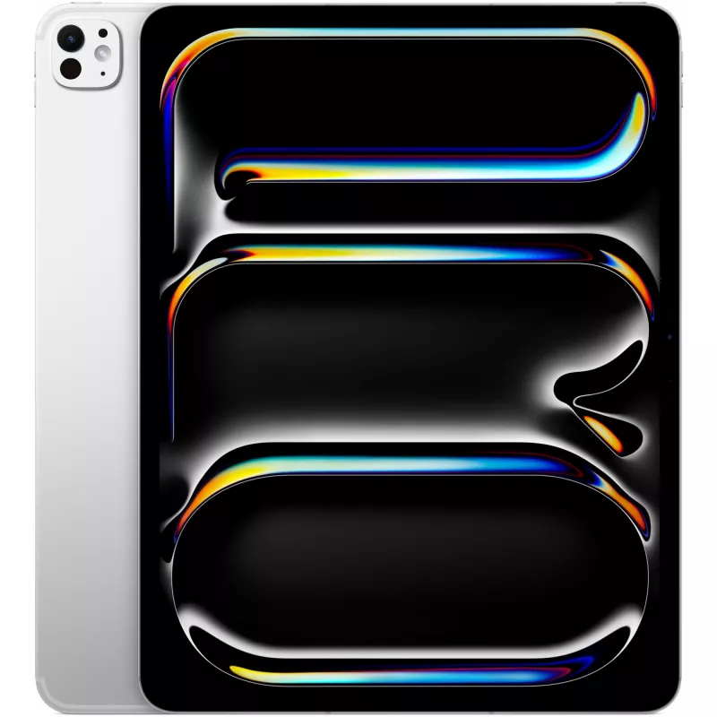 Apple iPad Pro M5 Wi-Fi + Cellular 2TB com vidro padrão prateado