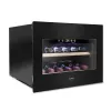 Garrafa de vinho de encastrar Caso WineDeluxe E 18 — 18 garrafas, altura 46 cm, preto, classe energética G