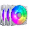 COOLER MASTER Mobius 120P ARGB 120mm branco pack de 3