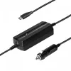Carregador de automóvel USB-C Akyga AK-ND-83 65 W, Power Delivery, entrada 12/24 V, saída 5–20 V, 1,8 m