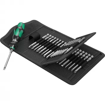 Conjunto de chaves de fendas combinadas Wera Kraftform compact 62