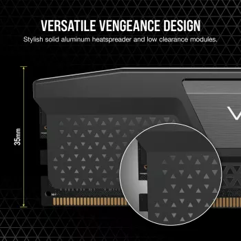 Kit de memória VENGEANCE® 48GB (2x24GB) DDR5 DRAM 7000MT/s CL36