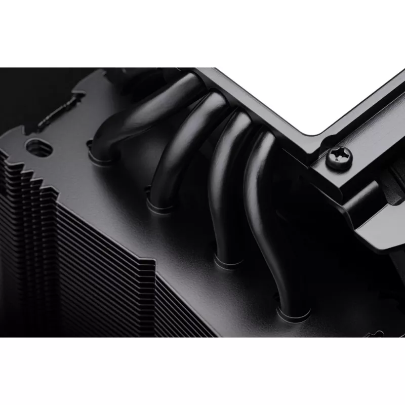 Cooler de CPU Noctua NH-D9L chromax.black, ventoinha de 92 mm, 400-2000 RPM, 78,9 m³/h, 95x95x110 mm, preto