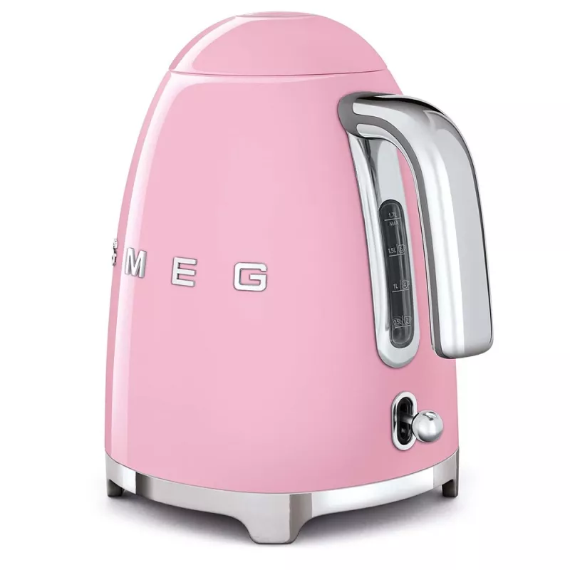 Chaleira Smeg 50's Style KLF03PKEU rosa