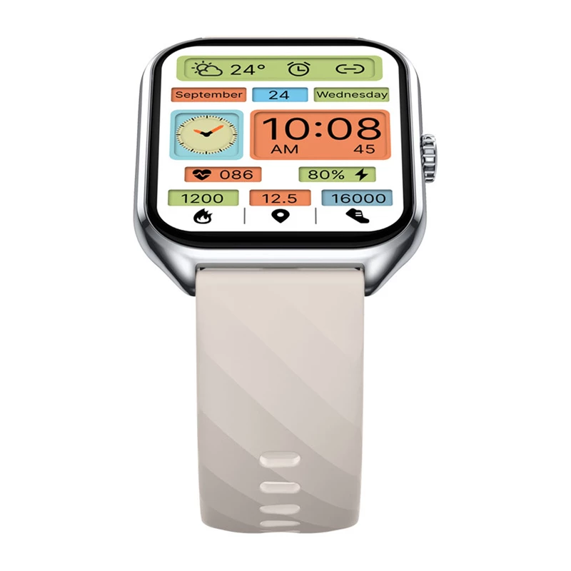 Zeblaze GTS 4 smartwatch, prateado (GTS 4 prateado)
