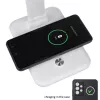 Candeeiro de secretária LED MACLEAN MCE616W 9W com carregador wireless Qi integrado