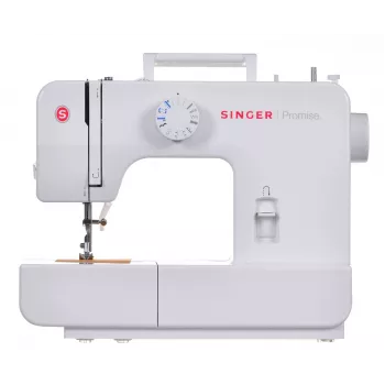 Singer | Promise 1408 | máquina de costura | número de pontos 8 | número de casas de botão 1 | branco