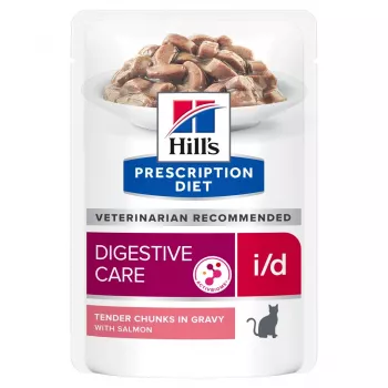HILLS Prescription Diet Digestive Care i/d Feline com salmão - comida húmida para gatos - 85g