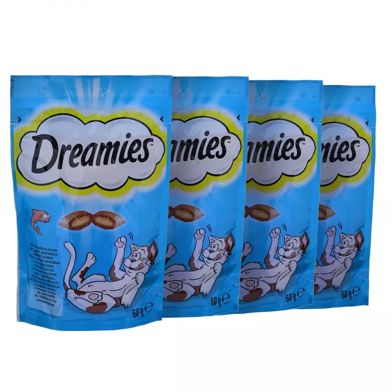 Dreamies Variety Snack Box snacks para gatos, mistura, 12 x 60 g
