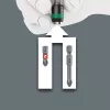 Chave de fendas multibit Wera Kraftform Kompakt Pistol RA-R 1 7 peças