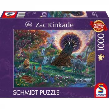 Schmidt Spiele Puzzle, Zac Kinkade, The Garden of Eden, 1000 peças