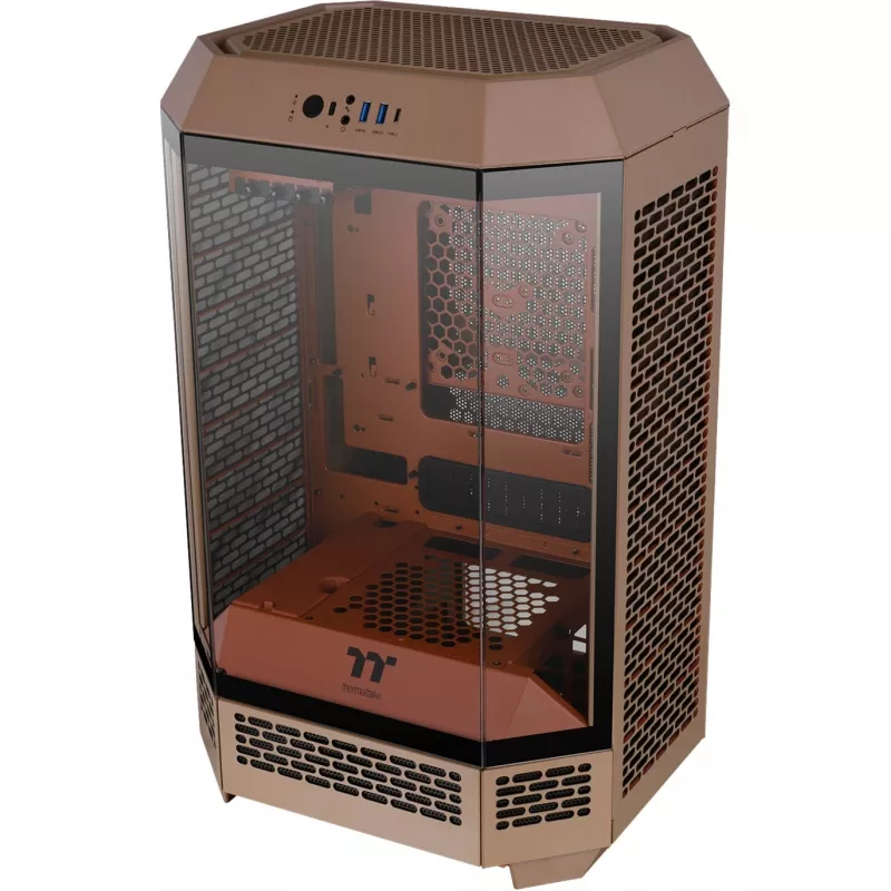 Thermaltake The Tower 300 - Micro Tower - micro ATX - painel lateral com janela (vidro temperado)