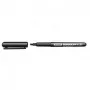 Marcador permanente Stanger M141, tinta preta, ponta 1–3 mm