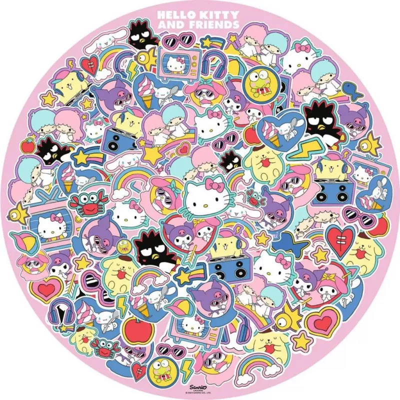 Ravensburger Puzzle Hello Kitty and Friends — 500 peças, redondo