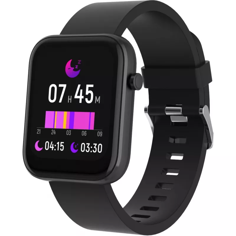DENVER SW-182 - Smartwatch com pulseira - Ecrã de 4,3 cm (1,7 polegadas) - Bluetooth - Preto (116111000580)