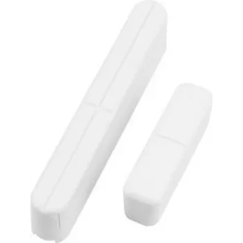 Contacto de porta/janela Olympia 6102, branco, pilha alcalina AAA, 15×22,5 mm, 32,5 g