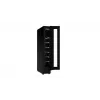 Teka RVU 10008 GBK Arrefecedor de vinho termoelétrico de encastrar preto 8 garrafas