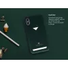 Capa traseira com compartimento para cartões VixFox para iPhone XSMAX – verde floresta, capa protetora traseira com compartimento para cartões