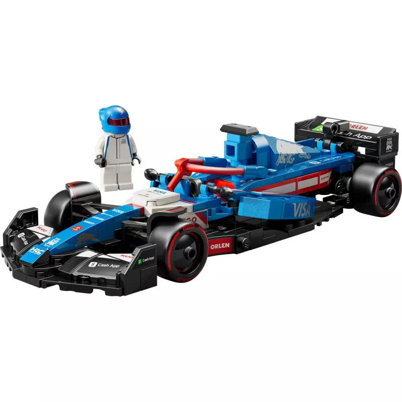 Brinquedo de construção LEGO Speed Champions modelo Carro de corrida F1 77246 — 248 peças, 1 minifigura, idade 10+