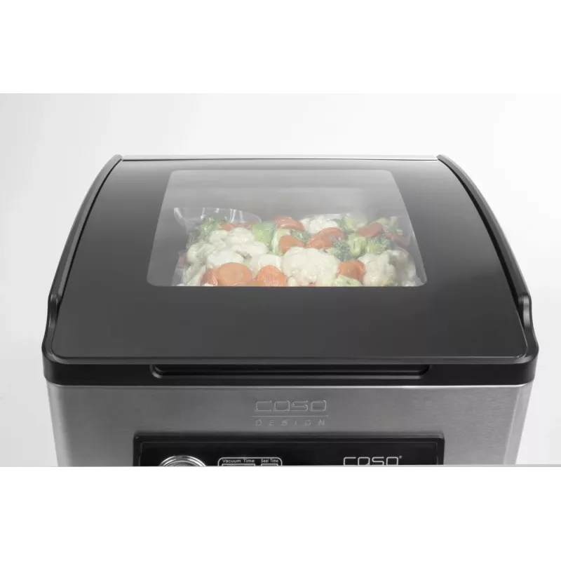 Máquina de vácuo Caso VacuChef 70 Power 350 W Aço inoxidável — Máquina de embalagem a vácuo