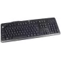 Teclado HP 672647-043 escritório USB QWERTZ alemão preto