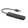 Hub USB Anker Innovations A7516016 USB 3.2 Gen 1 Type-A 5000 Mbit/s Preto