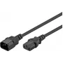 Extensão de aparelho IEC Goobay, 1,8 m, preto (59570)