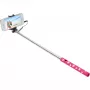 Ultron Selfie Hot Shot rosa – 15 – 45 cm pau de selfie com disparador de câmara no punho – para smartphones como Samsung Galaxy, iPhone e outros (173951)