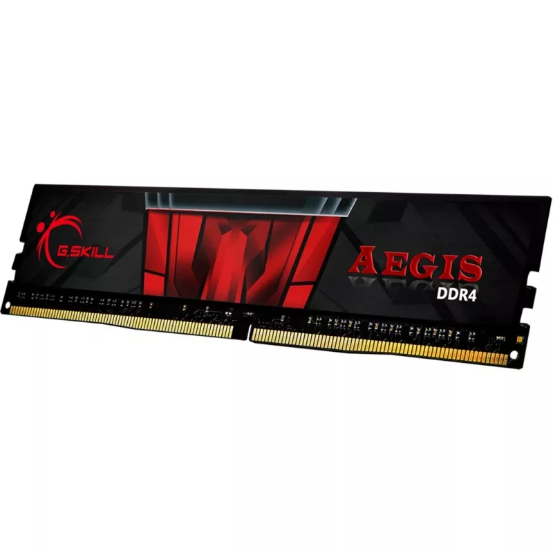 DIMM 32 GB DDR4-3200 (4x 8 GB) Quad-Kit, memória F4-3200C16Q-32GIS, Aegis, INTEL XMP