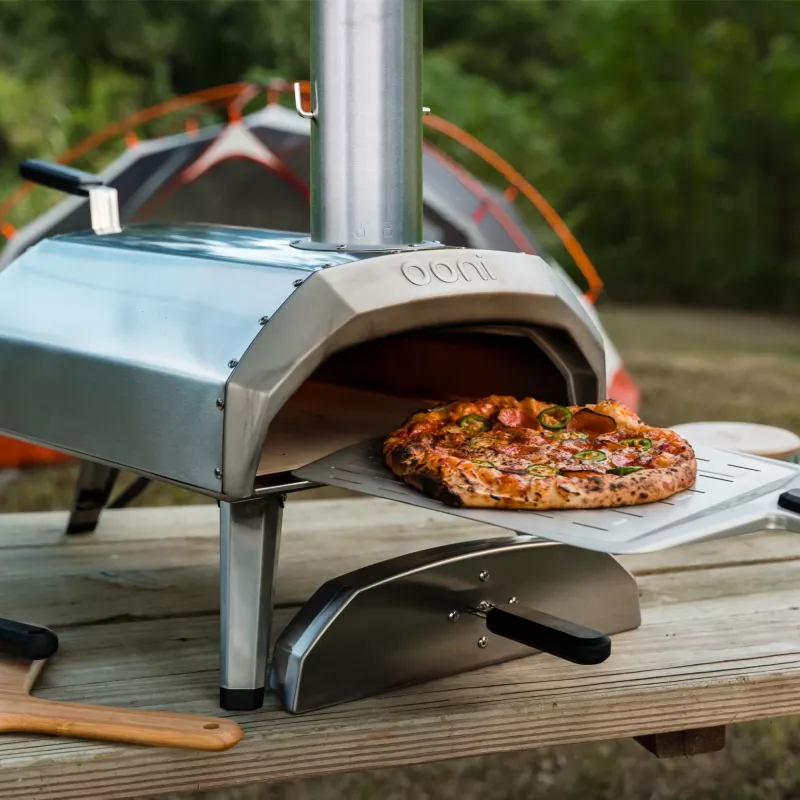 Ooni Karu 12, 1 pizza/pizzas, aço inoxidável, 30 cm, 500 °C, 304,8 x 304,8 mm, 15 min