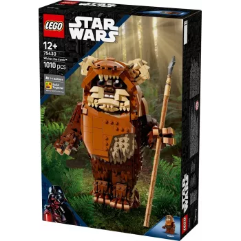 LEGO Star Wars Construct Wicket the Ewok 75430 conjunto de construção — 1010 peças, modelo de 230 mm, idade 12+