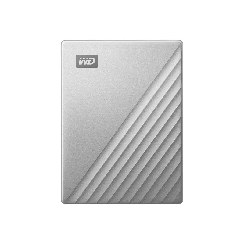 Disco externo Western Digital WDBC3C0020BSL-WESN 2 TB USB Type-C 3.2 Gen 1 prateado