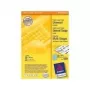 Etiqueta de impressora autoadesiva AVERY 3457 azul 105 x 148 mm