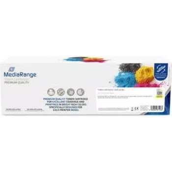 MediaRange MRHPTCF542X Cartucho de toner para HP CF542X/203X, amarelo, com chip