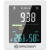 Medidor de qualidade do ar Bresser Optics 7004020GYE000 CO2 temperatura 0–50°C