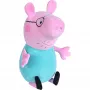 Figura de peluche macia SIMBA Peppa Pig Papa Pig, 37 cm, peluche para abraçar e brincar