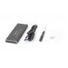 GEMBIRD EE2280-U3C-01 caixa Gembird M.2 para USB 3.0, alumínio, preta